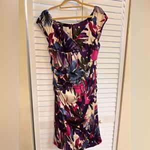 2x1 Colorful dress stretchy FREE CARDIGAN